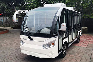 14座封闭电动观光车 型号：GD14AM