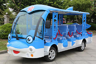 14座海豚款电动观光车 型号：RSC-14F-5